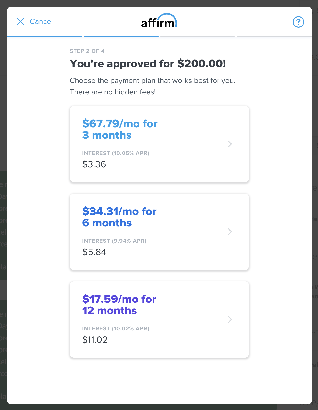 Affirm Checkout