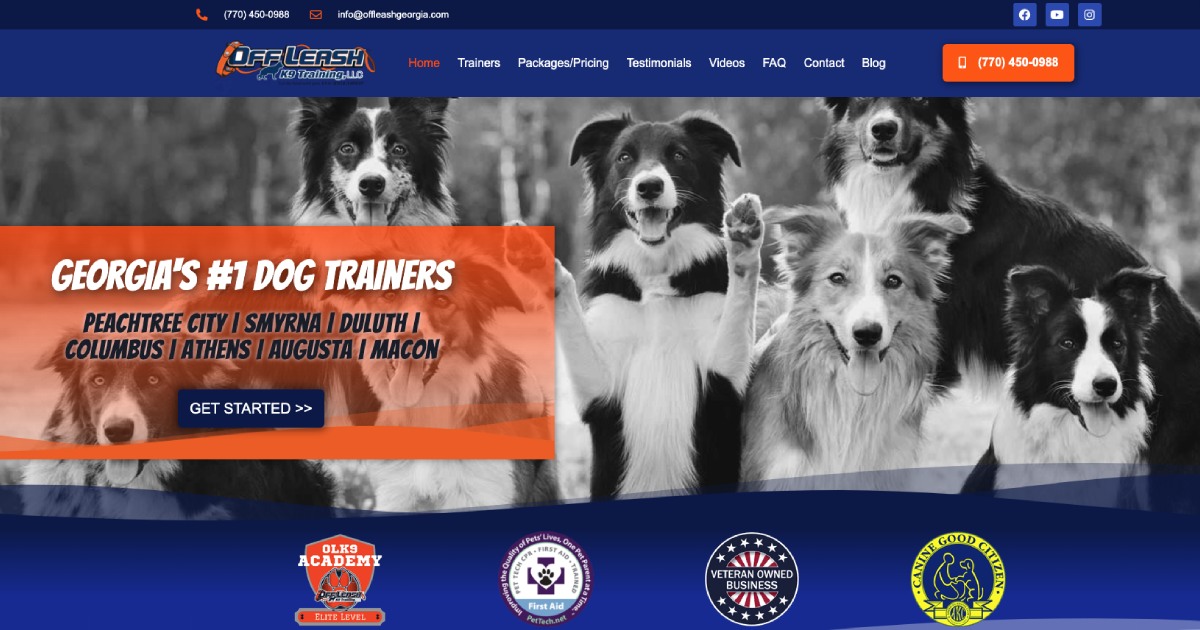 Dog trainers in sales georgia