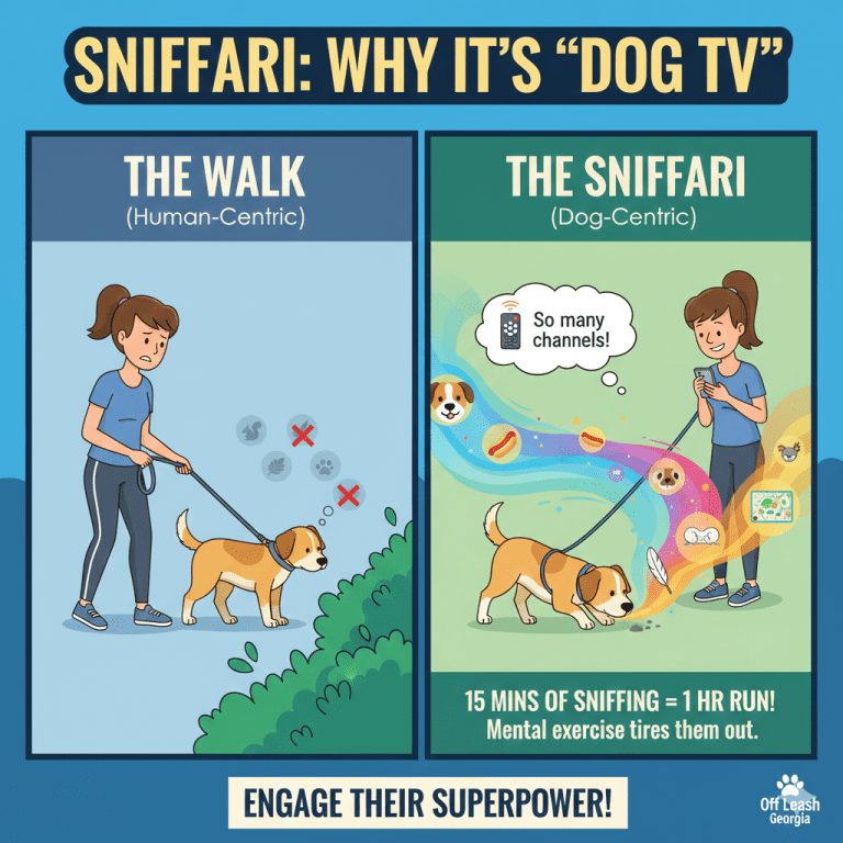 Sniffing is “Dog TV”: Why Your Dog Needs a “Sniffari”