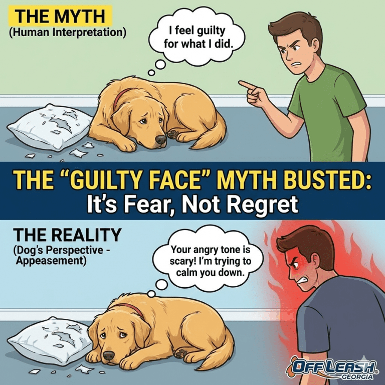 The “Guilty Face” Myth: Why Your Dog Isn’t Actually Sorry