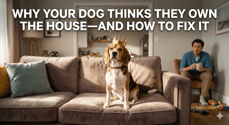 Why Your Dog Thinks They Own the House—And How to Fix It