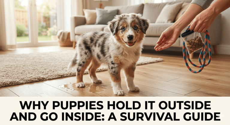 Why Puppies Hold It Outside and Go Inside: A Survival Guide