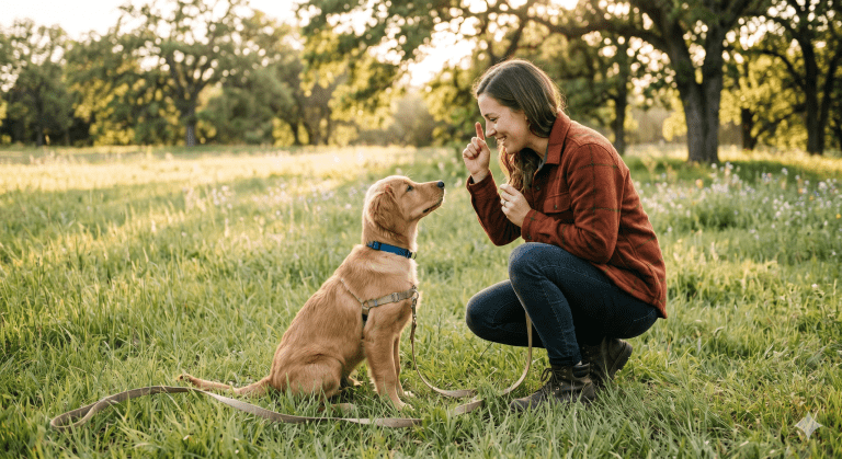 The “Look at Me” Game: The First Step to Off-Leash Freedom