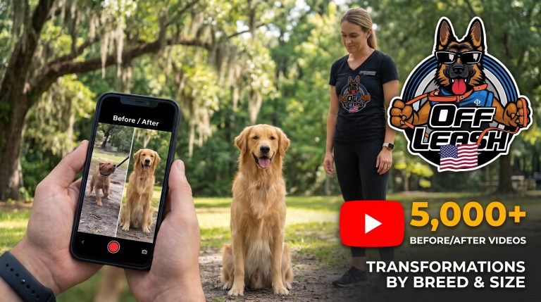 Proof Over Promises: How 5,000+ Real Dog Transformations Prove Off Leash K9 Training Georgia Works